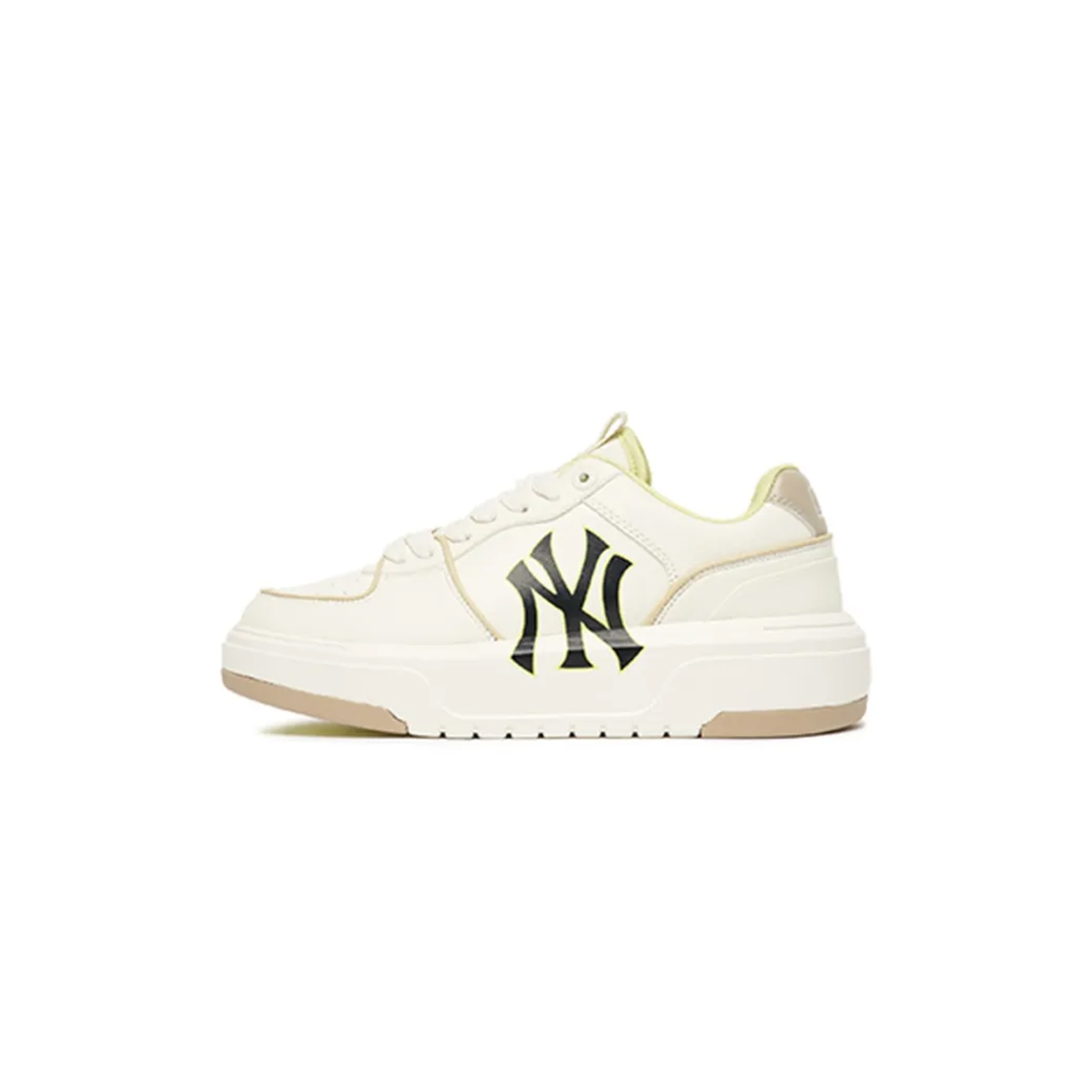 MLB CHUNKY LINER SKATEBOARD SHOES UNISEX LOW-TOP WHITE 3ASXCA12N